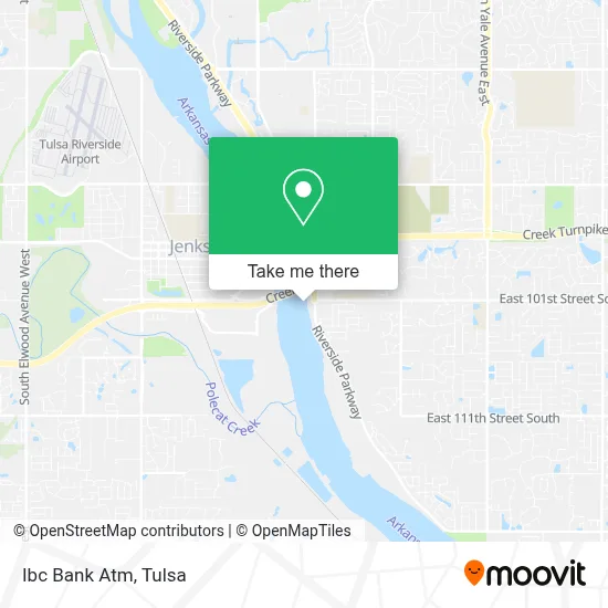 Ibc Bank Atm map