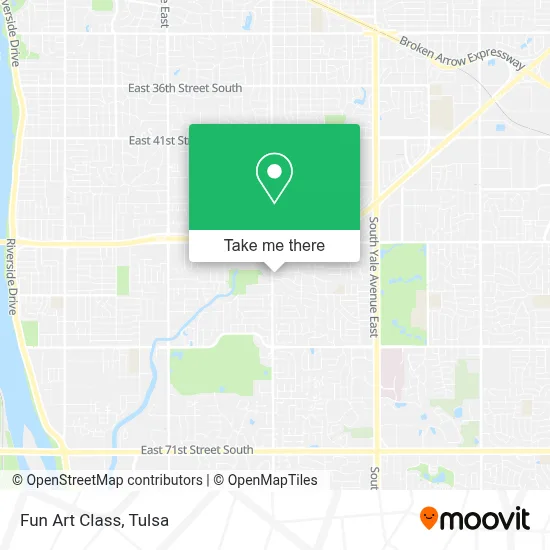 Fun Art Class map