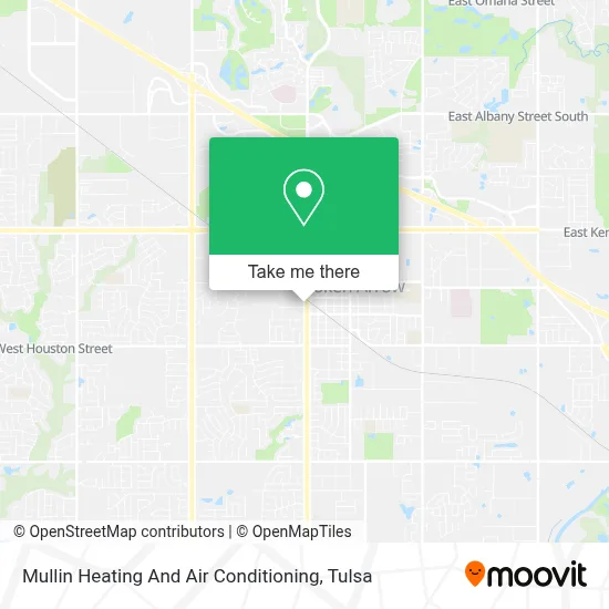 Mullin Heating And Air Conditioning map