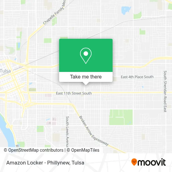 Amazon Locker - Phillynew map