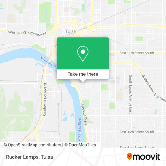 Rucker Lamps map