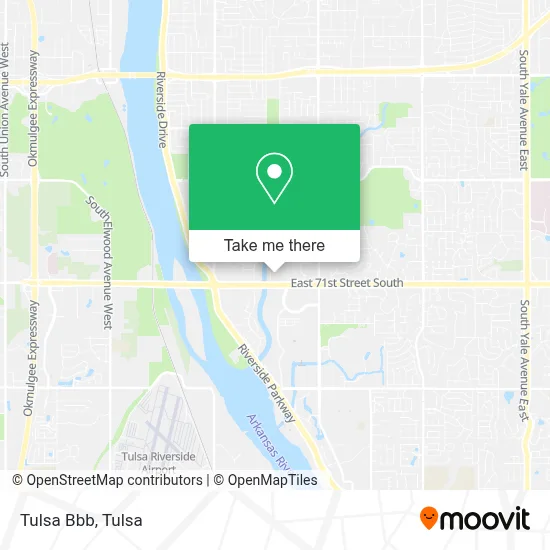 Tulsa Bbb map