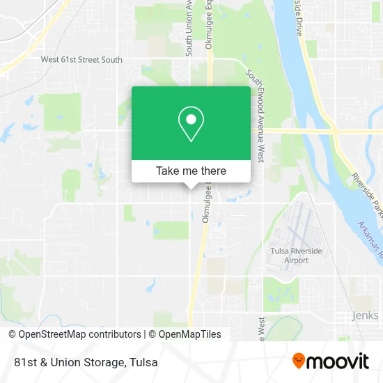 81st & Union Storage map
