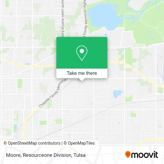 Moore, Resourceone Division map