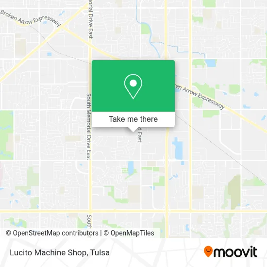 Lucito Machine Shop map