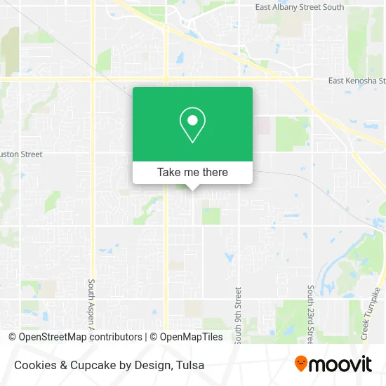 Cookies & Cupcake by Design map