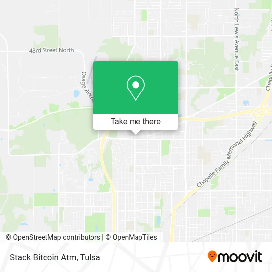 Stack Bitcoin Atm map