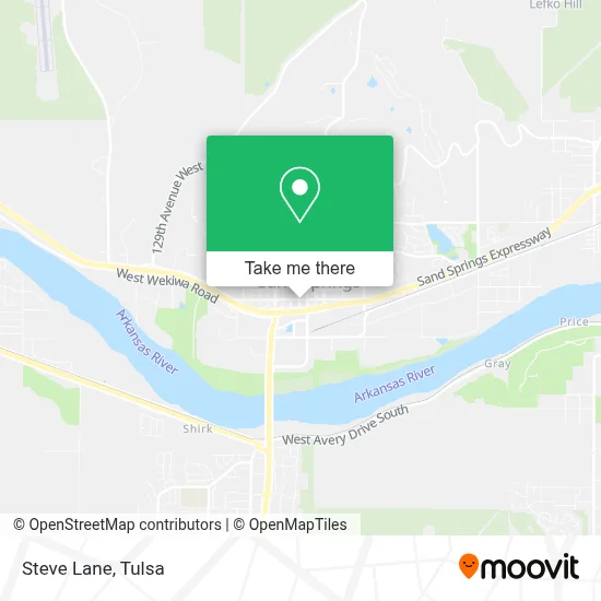 Steve Lane map