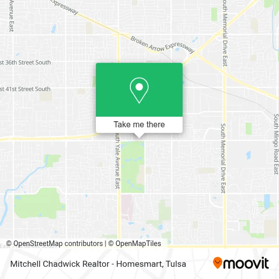 Mitchell Chadwick Realtor - Homesmart map