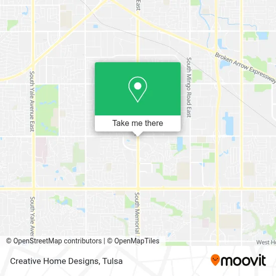 Creative Home Designs map