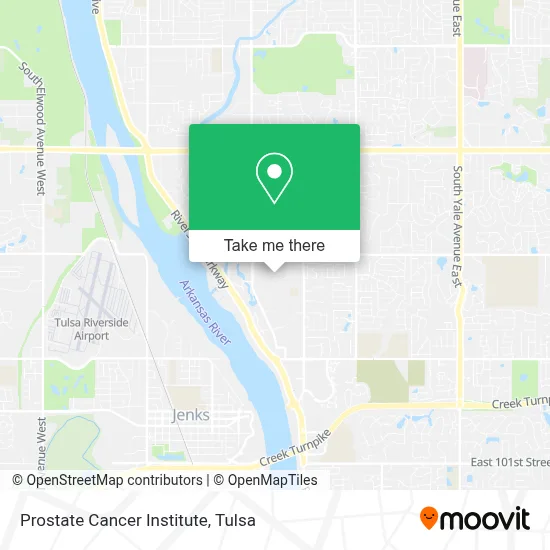 Prostate Cancer Institute map