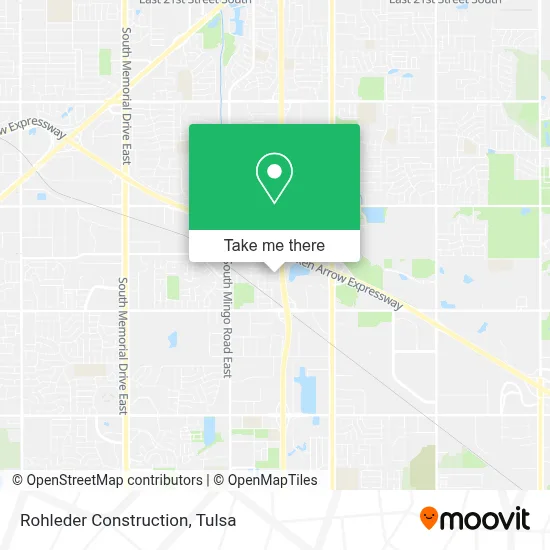 Rohleder Construction map