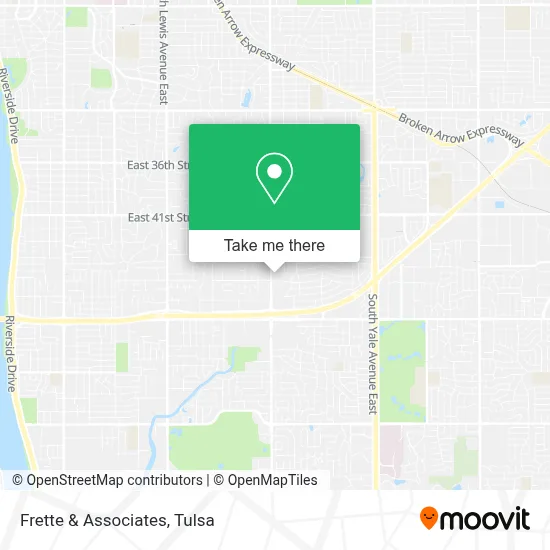 Frette & Associates map
