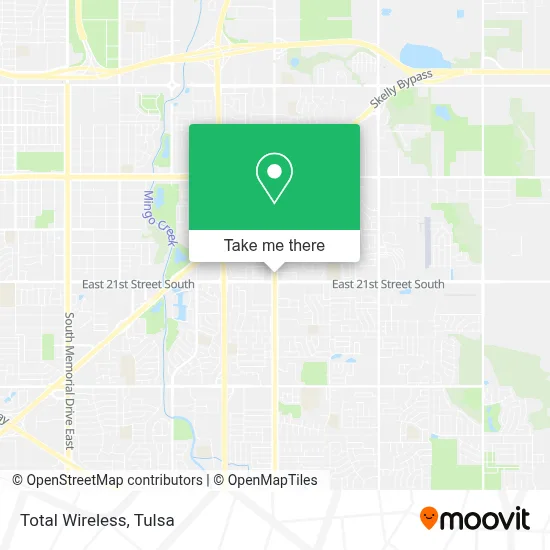 Total Wireless map
