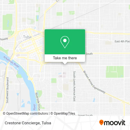 Crestone Concierge map