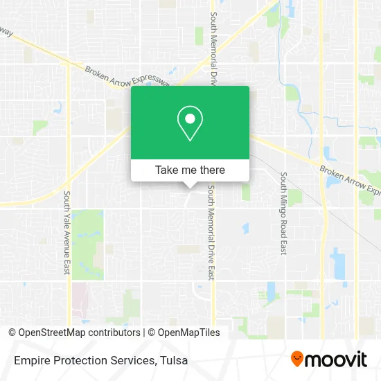 Empire Protection Services map