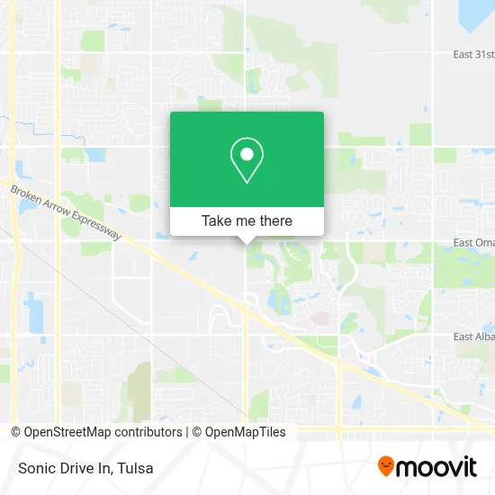 Sonic Drive In map