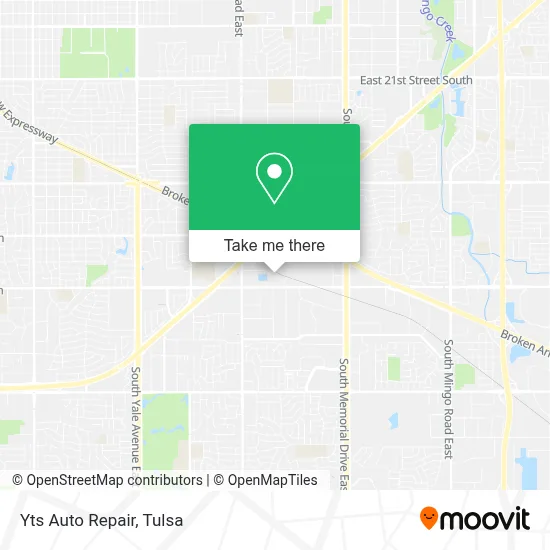 Yts Auto Repair map