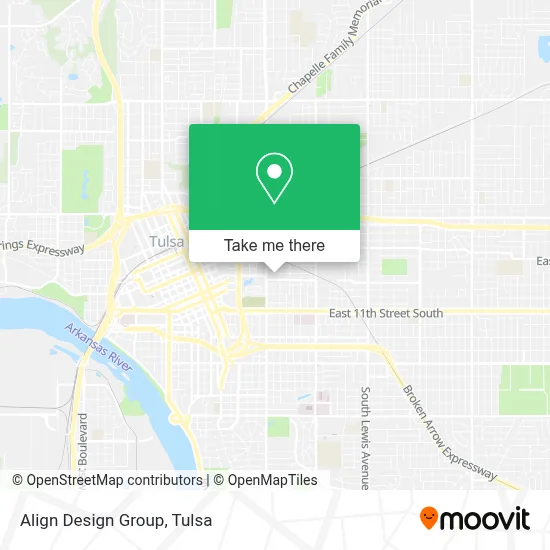 Align Design Group map