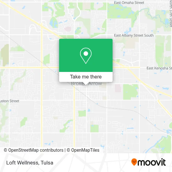 Loft Wellness map