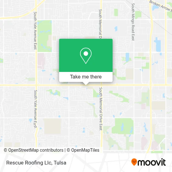 Rescue Roofing Llc map