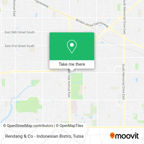 Rendang & Co - Indonesian Bistro map