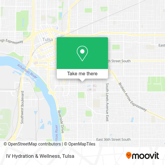 IV Hydration & Wellness map