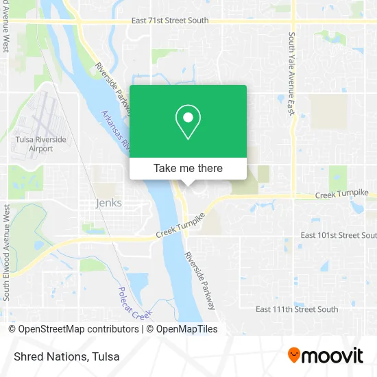 Shred Nations map