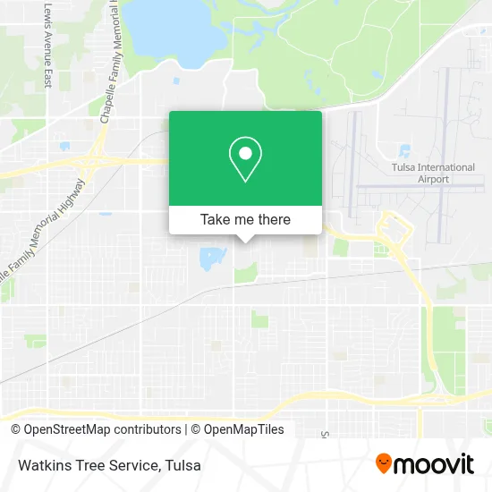 Watkins Tree Service map