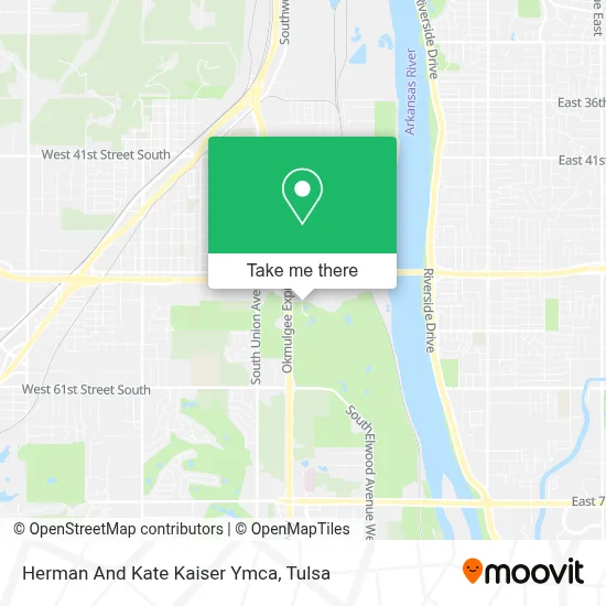 Herman And Kate Kaiser Ymca map