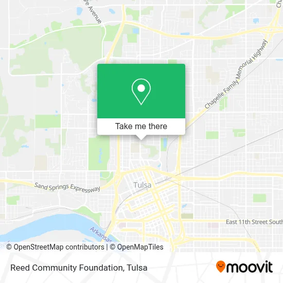 Reed Community Foundation map