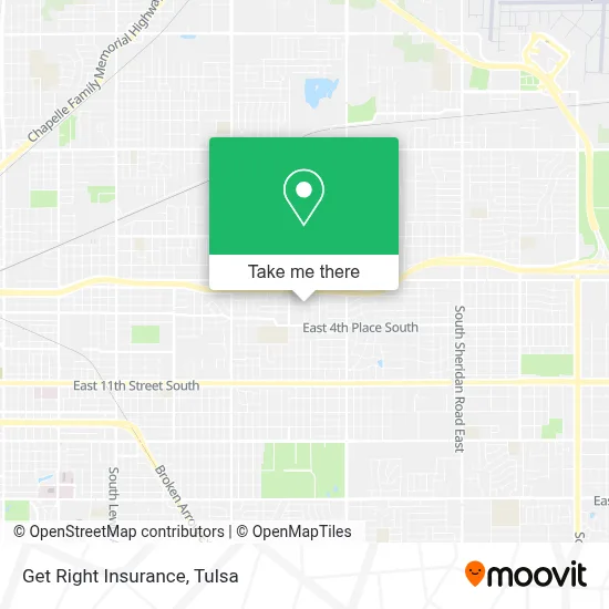 Get Right Insurance map