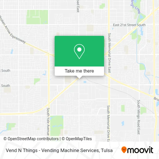 Vend N Things - Vending Machine Services map