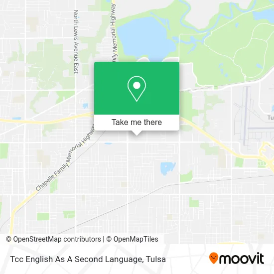 Tcc English As A Second Language map