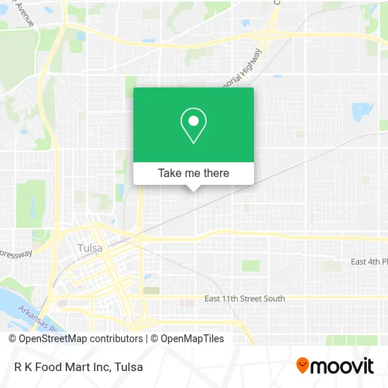 R K Food Mart Inc map
