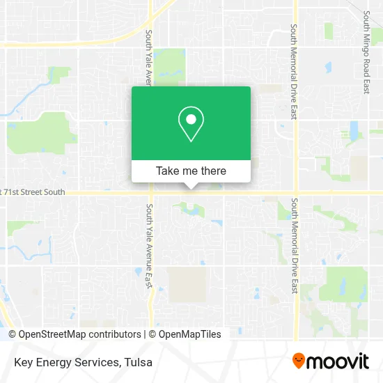 Key Energy Services map