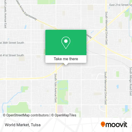 World Market map
