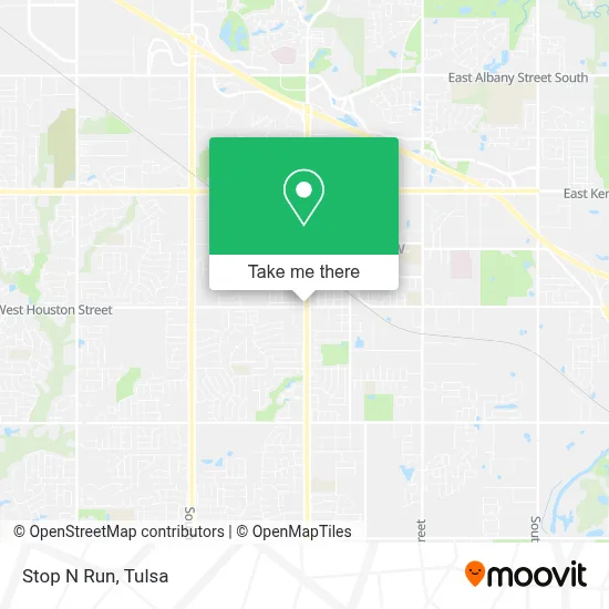 Stop N Run map