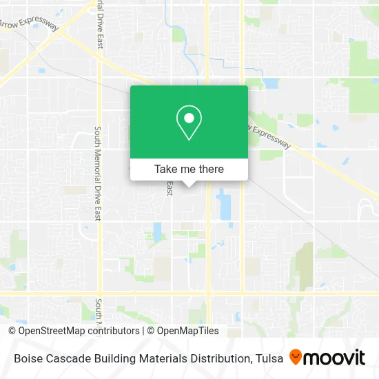 Boise Cascade Building Materials Distribution map