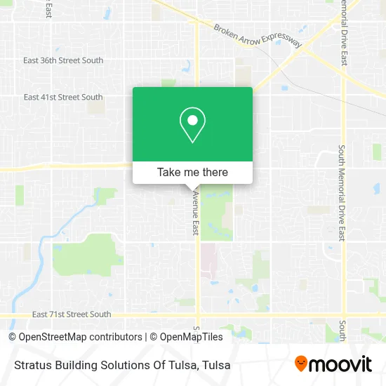 Stratus Building Solutions Of Tulsa map