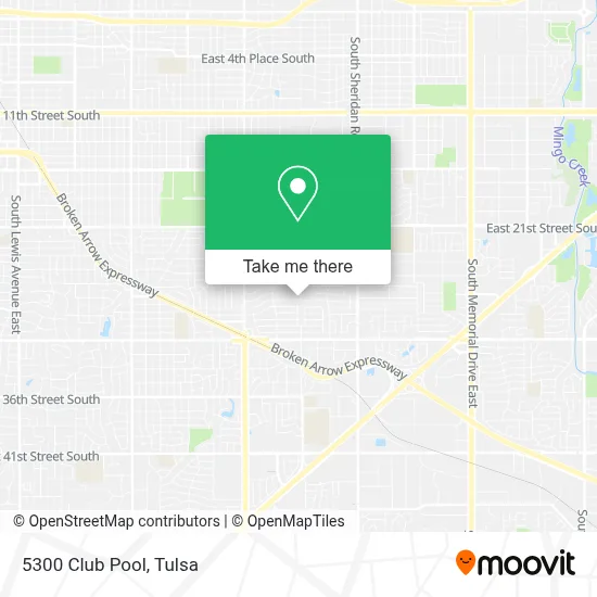5300 Club Pool map