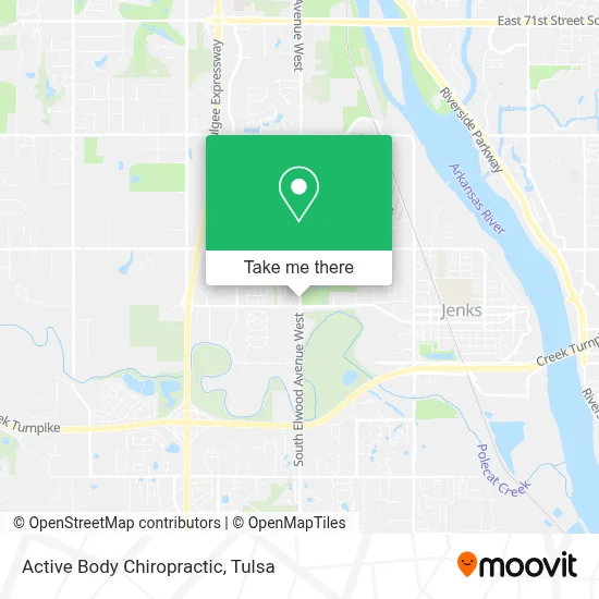 Active Body Chiropractic map