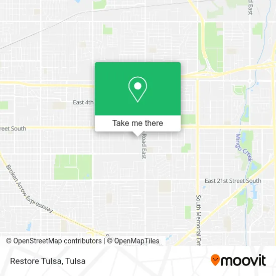 Restore Tulsa map