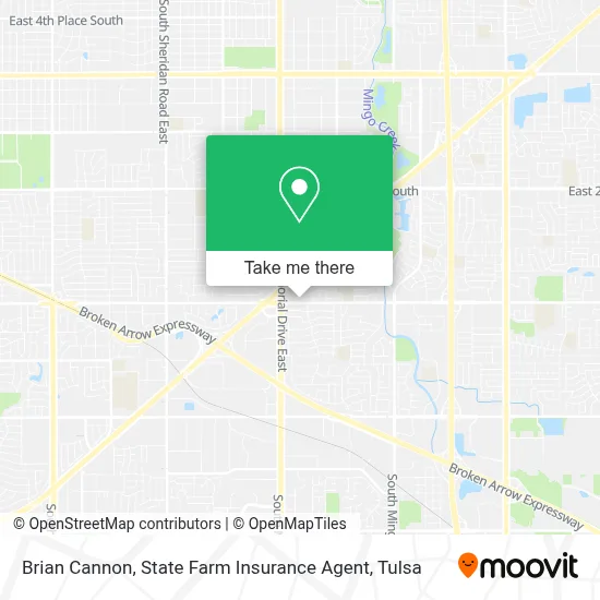 Brian Cannon, State Farm Insurance Agent map