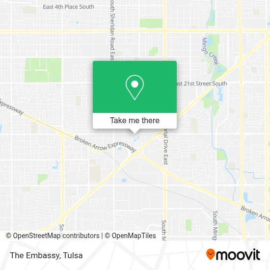 The Embassy map