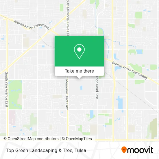 Top Green Landscaping & Tree map