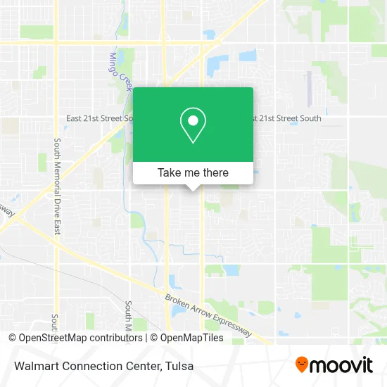 Walmart Connection Center map
