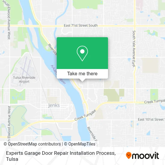 Experts Garage Door Repair Installation Process map