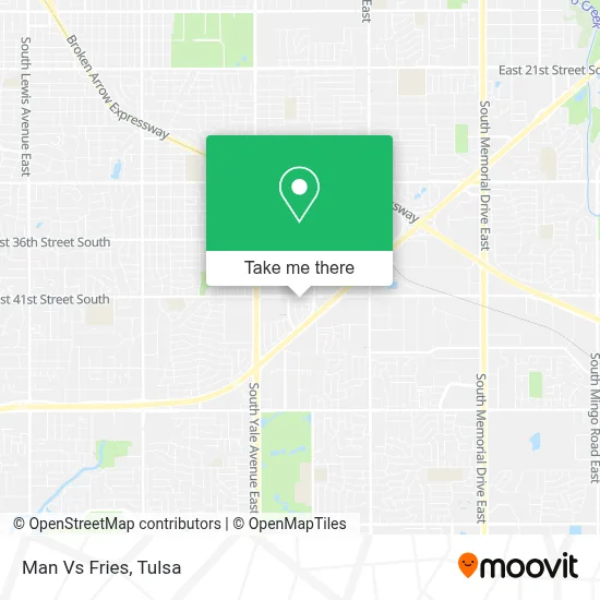 Man Vs Fries map