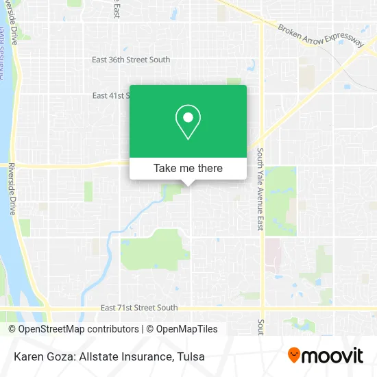 Karen Goza: Allstate Insurance map